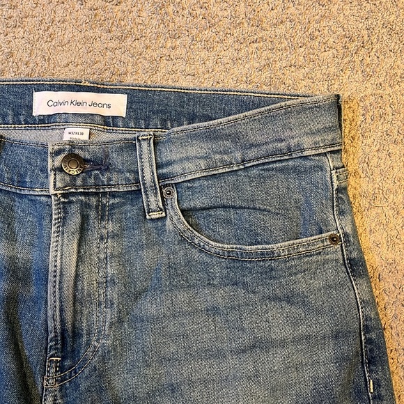 Calvin Klein Mens straight fit jeans - Picture 2 of 7